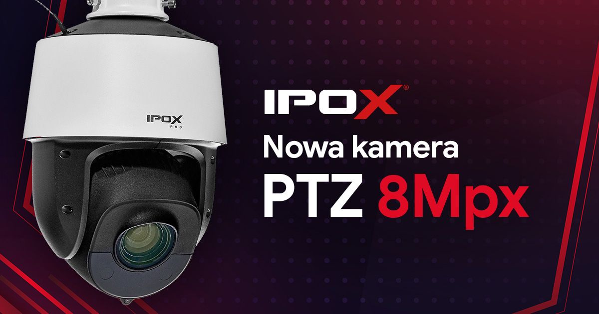 Kamera IPOX PTZ 8Mpx